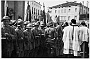 1918, Piazza del Santo, festeggiamenti per la Brigata Padova. (Fabio Fusar) 1